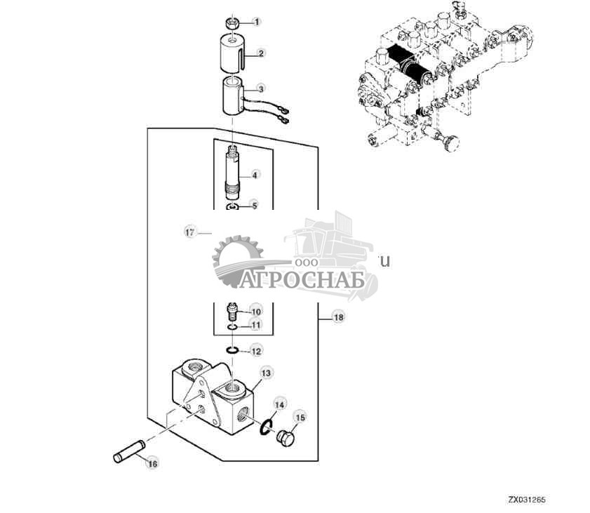 Hydraulic Valve, Hold Down Sheet 